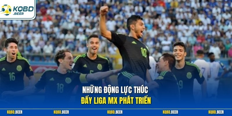 Những động lực thúc đẩy Liga MX phát triển 